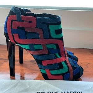 👠 Pierre Hardy Geometric Booties 👠